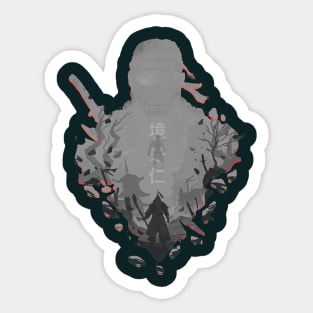 Lost Honor Grey v.:Ghost of Tsushima Sticker